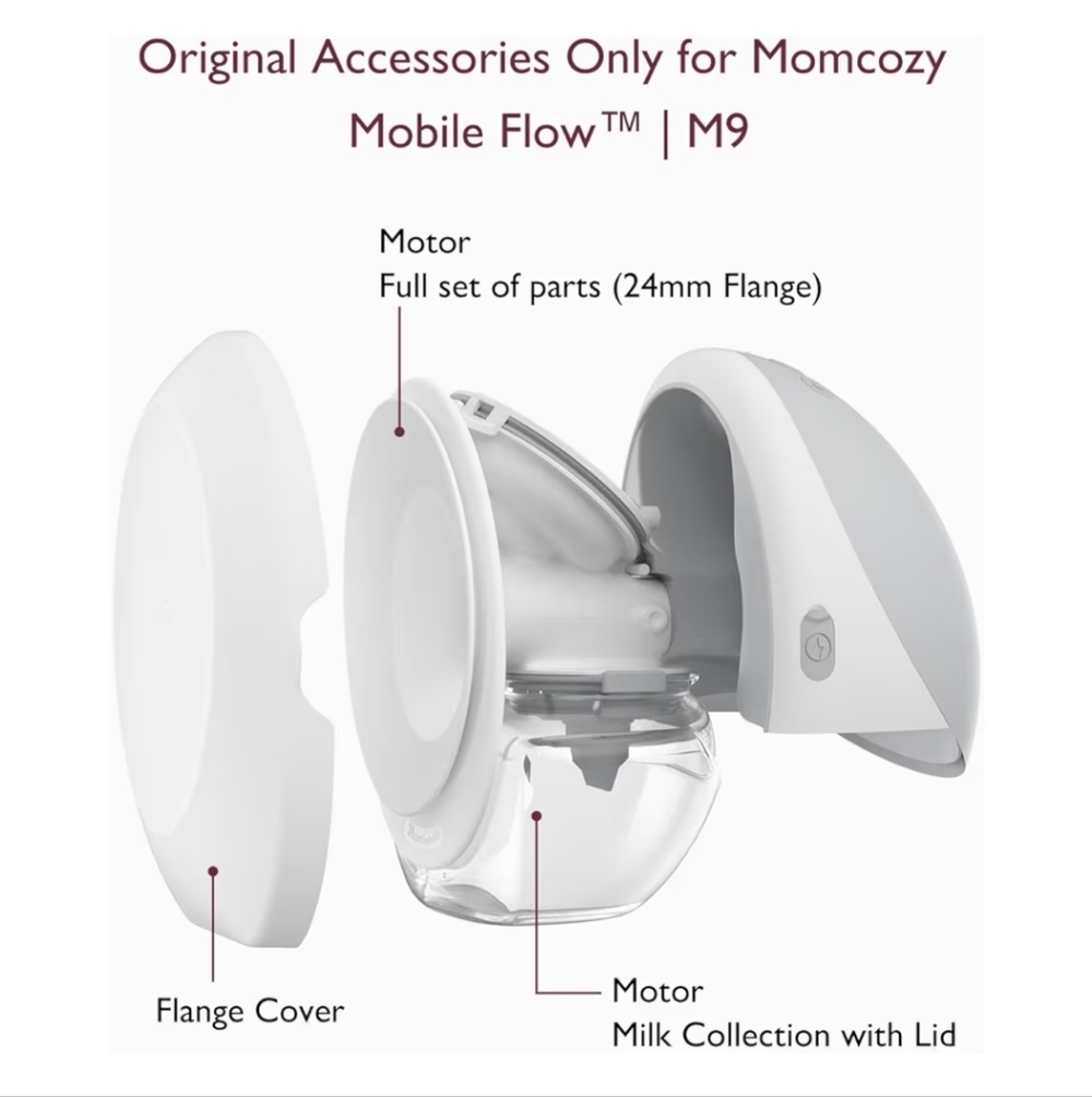 Momcozy M9 Milk Collector Set - Picture 3 of 5